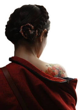 神秘的百花图