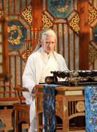 下棋老者